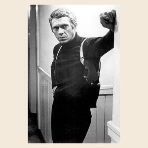 STEVE McQUEEN IN BULLITT MOVIE POSTER_ 166